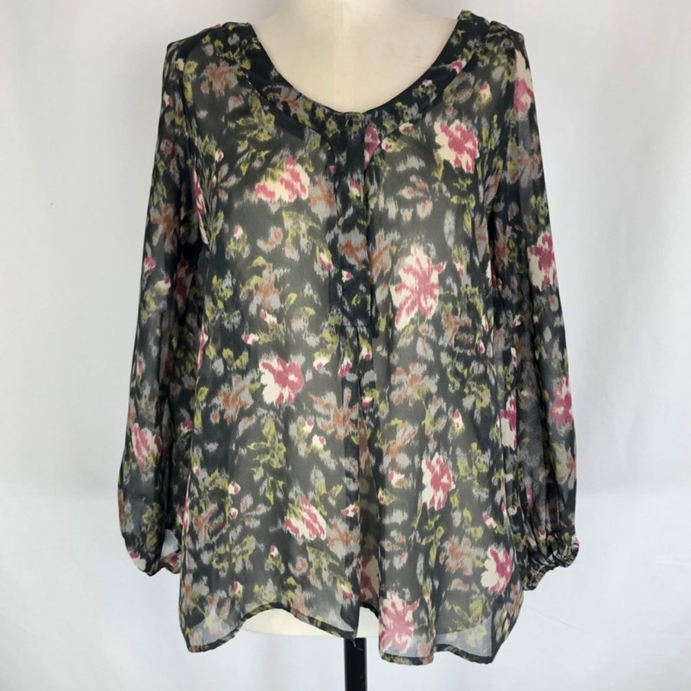 Patterson J. Kincaid Floral Tunic Top